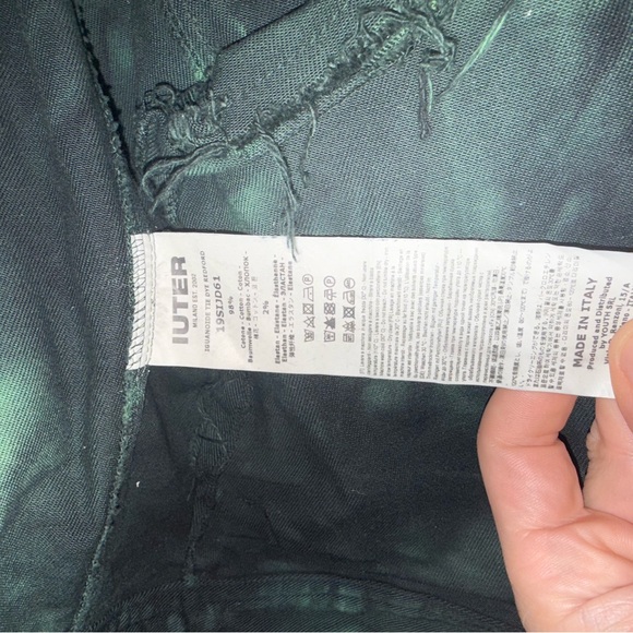 Iuter Italia tye dye jacket with embroidery - size small - Picture 4 of 4